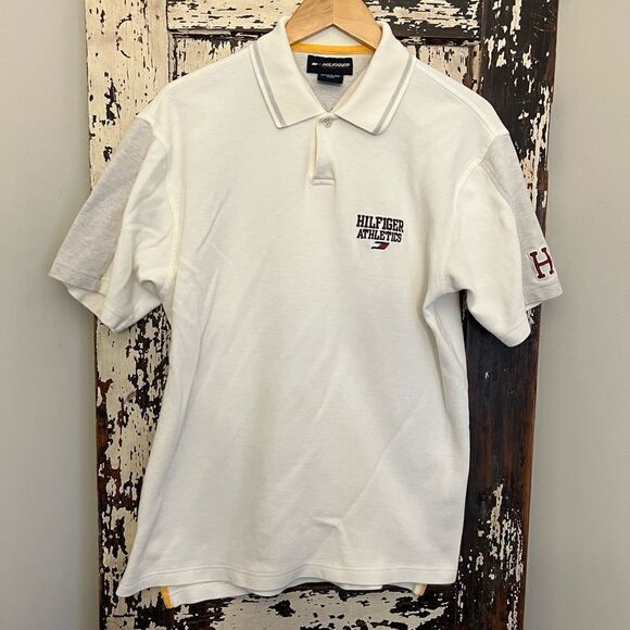 Vintage Tommy Hilfiger Athletics Polo. Size Medium. - Picture 1 of 12